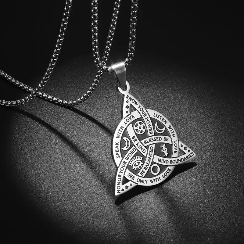 Dante Purgatory Cross Necklace Vintage Christian Passion Jesus Cross Pendant Male and Female Catholic Amulet Jewelry Gift