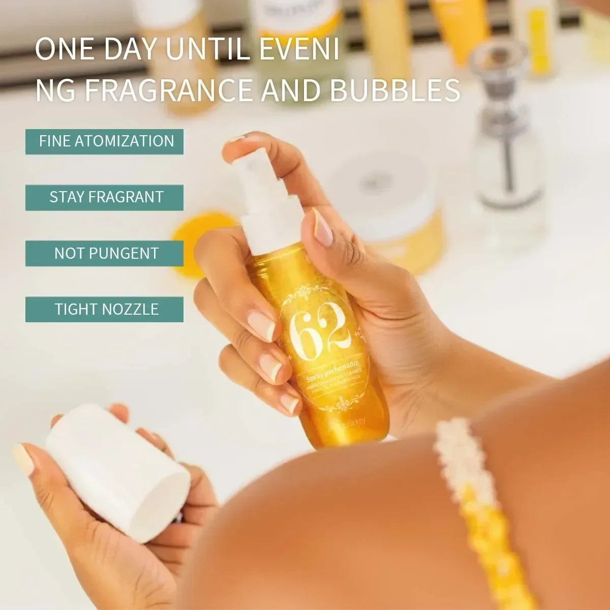 New 90Ml Clothing Hair Body Fragrance Spray Air Freshener Fragrance Lasting Deodoran Women'S Eau De Toilette Alcohol Free