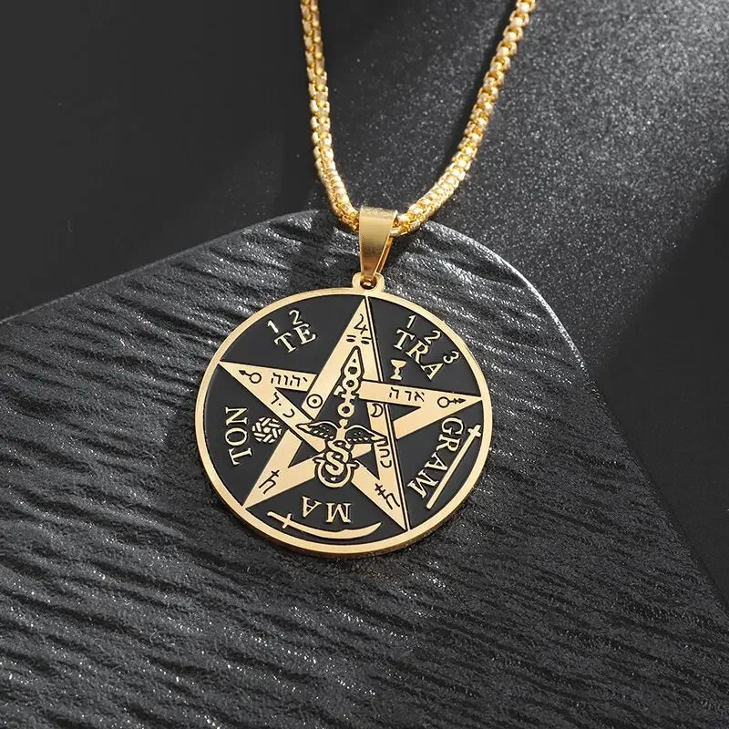 Dante Purgatory Cross Necklace Vintage Christian Passion Jesus Cross Pendant Male and Female Catholic Amulet Jewelry Gift