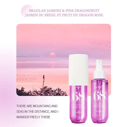 New 90Ml Clothing Hair Body Fragrance Spray Air Freshener Fragrance Lasting Deodoran Women'S Eau De Toilette Alcohol Free