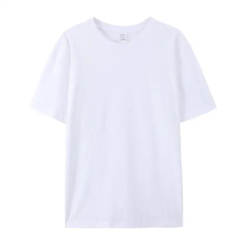 100% Cotton T Shirt Unisex Plain White Crew Neck Tshirt Coton Herren T-Shirt Uomo Blank Black T Shirt for Men Playeras De Hombre
