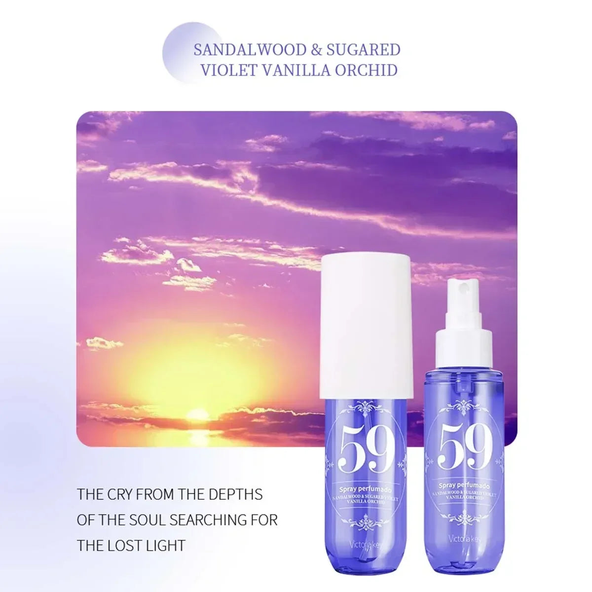 New 90Ml Clothing Hair Body Fragrance Spray Air Freshener Fragrance Lasting Deodoran Women'S Eau De Toilette Alcohol Free