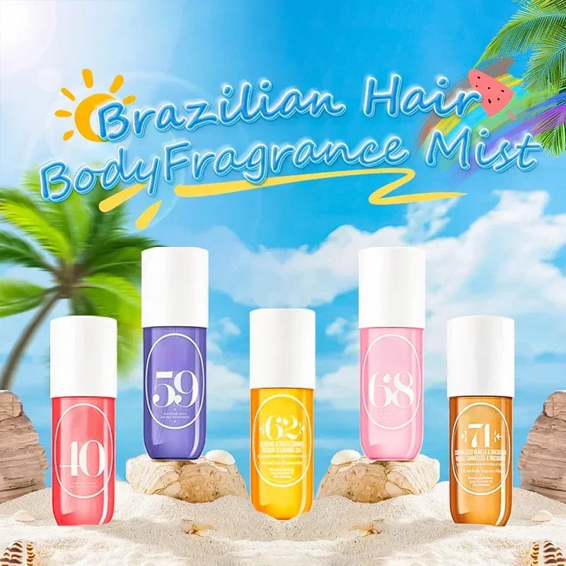 New 90Ml Clothing Hair Body Fragrance Spray Air Freshener Fragrance Lasting Deodoran Women'S Eau De Toilette Alcohol Free