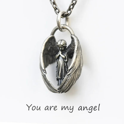 Dante Purgatory Cross Necklace Vintage Christian Passion Jesus Cross Pendant Male and Female Catholic Amulet Jewelry Gift