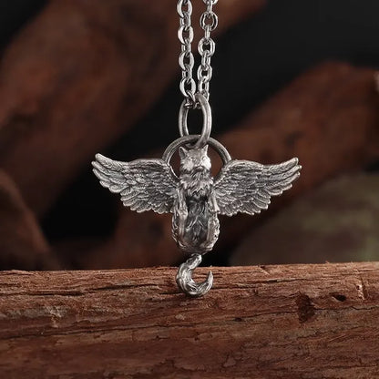 Dante Purgatory Cross Necklace Vintage Christian Passion Jesus Cross Pendant Male and Female Catholic Amulet Jewelry Gift